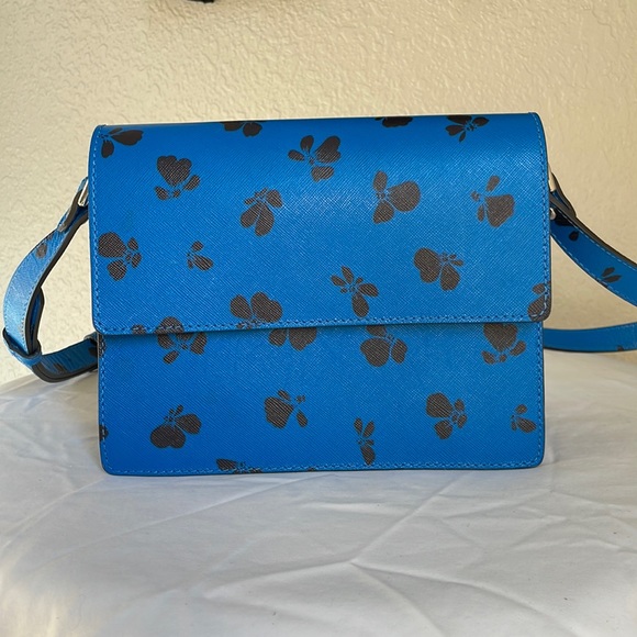 GANNI Accordion Cross Body Bag, Marina - Picture 2 of 15